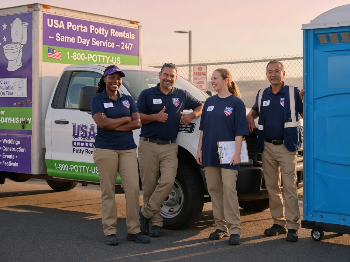 Porta Potty Rental company in North Fork, CA